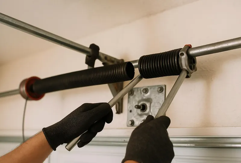 Off Track Door Repair in Altha